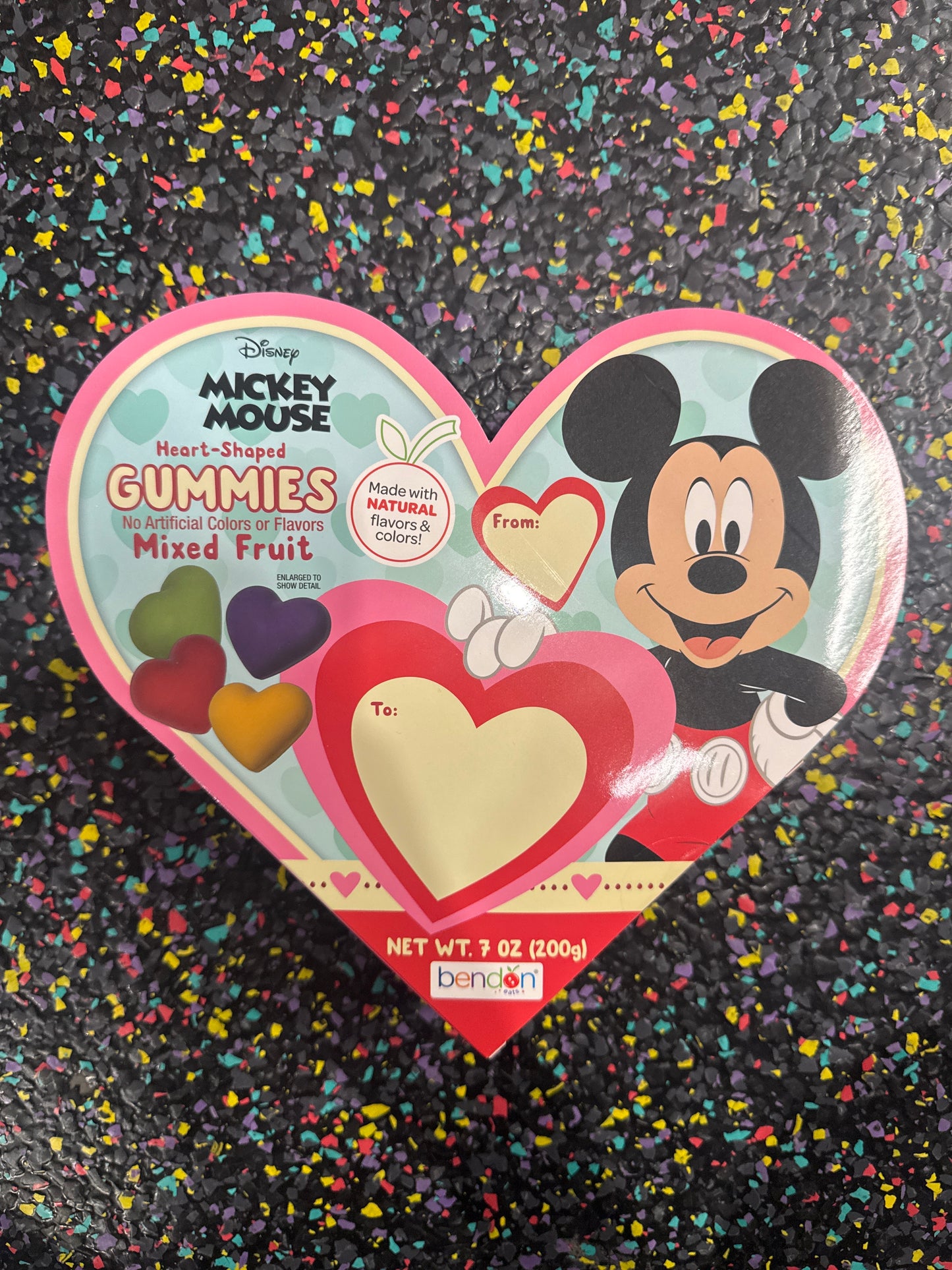 Mouse Heart shaped gummies (Natural Flavours) 200g