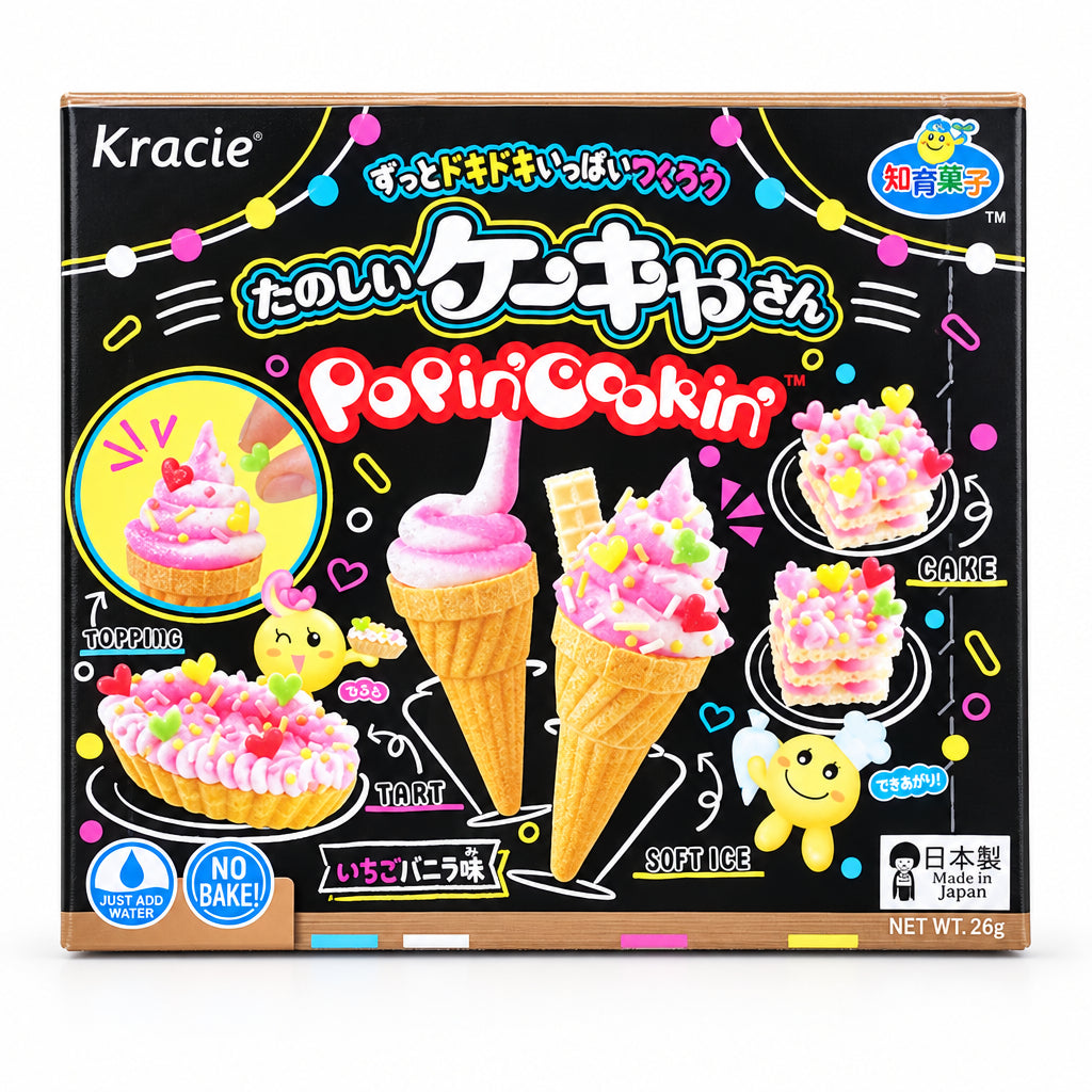 KRACIE Cake yasan Popin Cookin Tanoshii 26g - Tom's Confectionery Warehouse