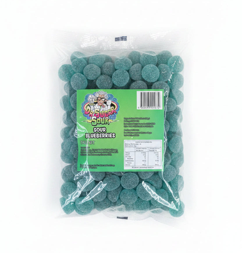 Dr Sugar Sour Blueberries 1kg