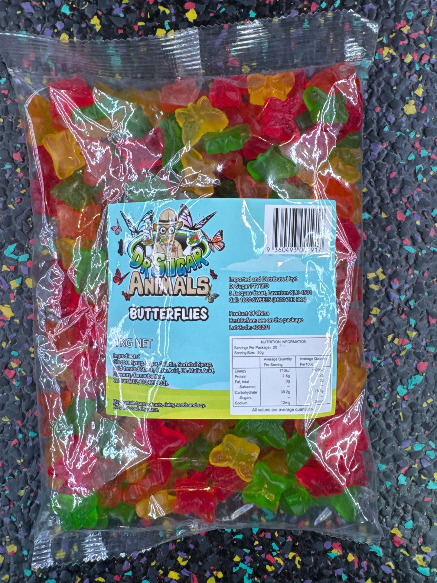Dr Sugar Butterflies 1kg