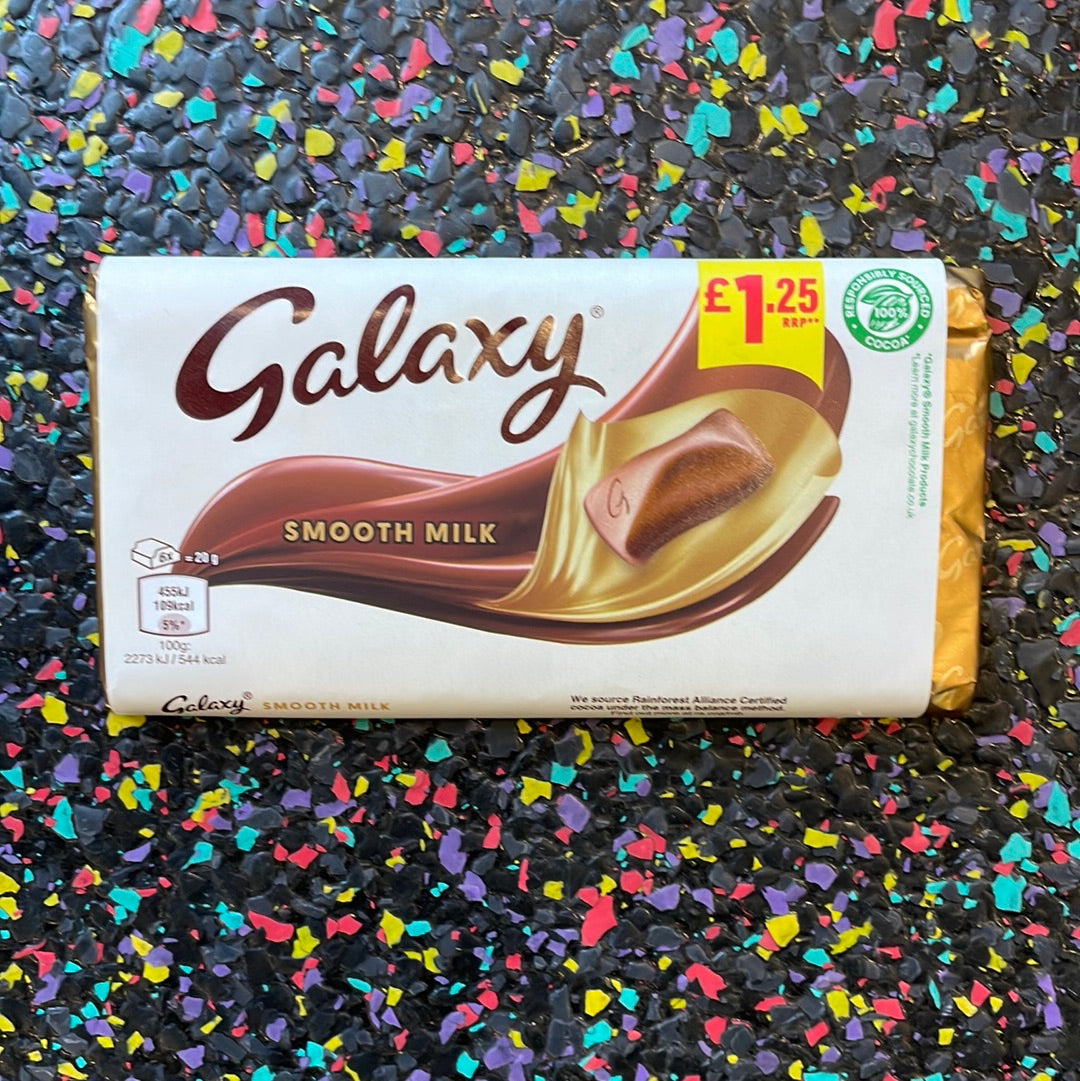 UK Mars Galaxy Smooth Milk