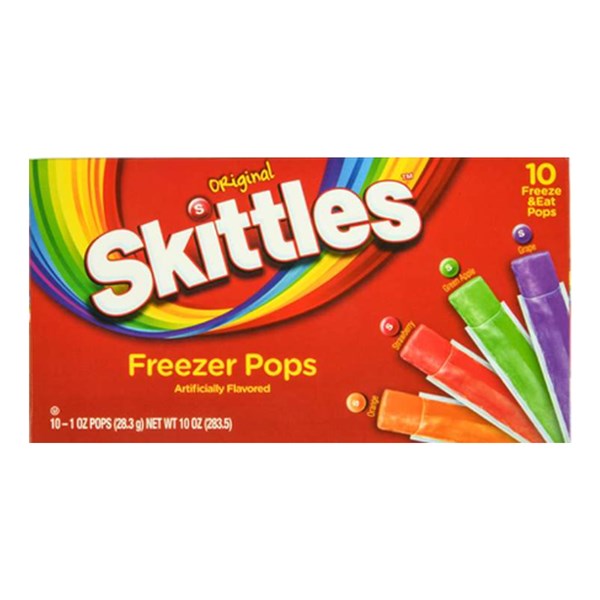 Skittles Original Freezer Pops 283.5g