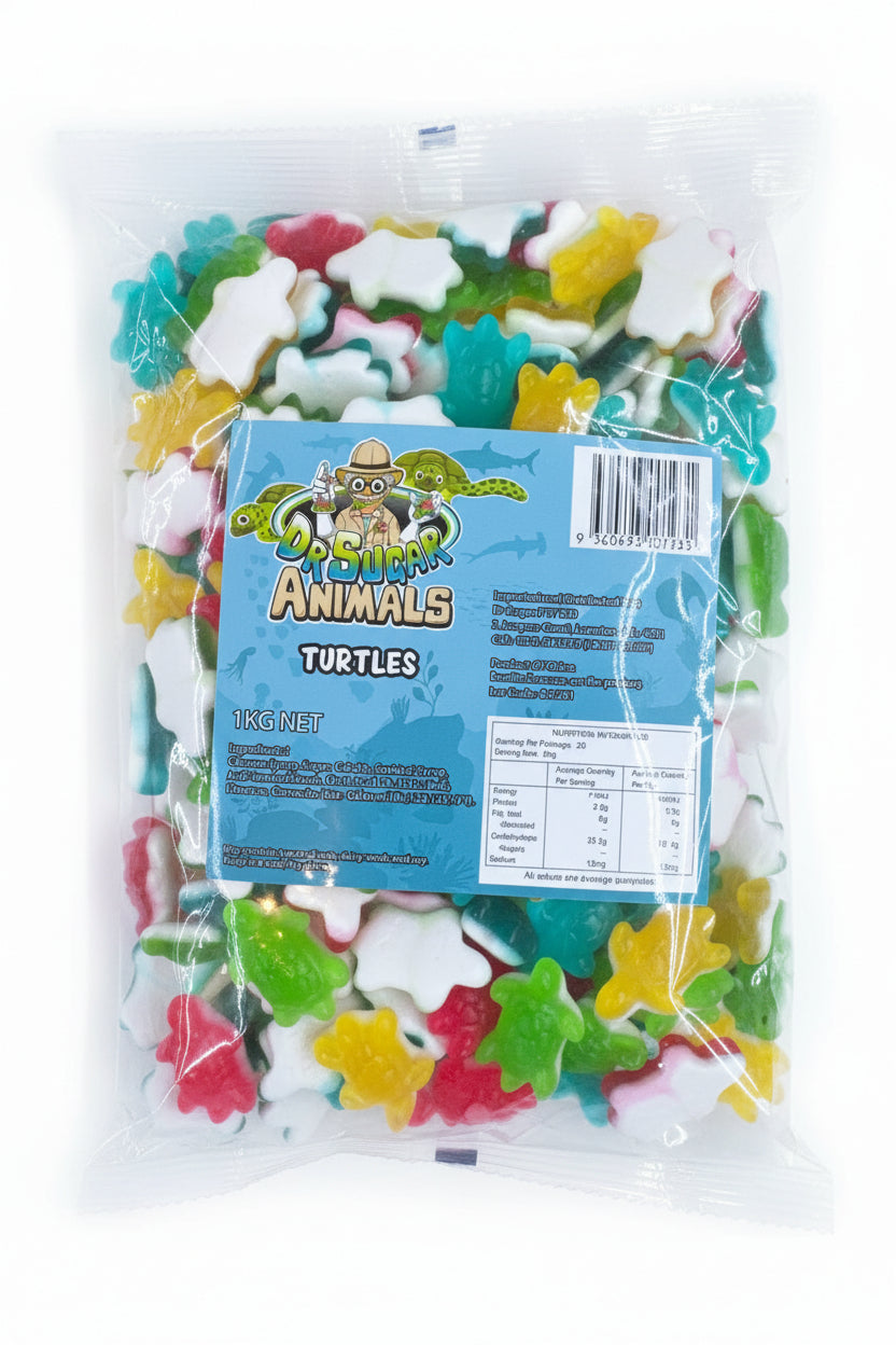 Dr Sugar Gummy Turtles 1kg