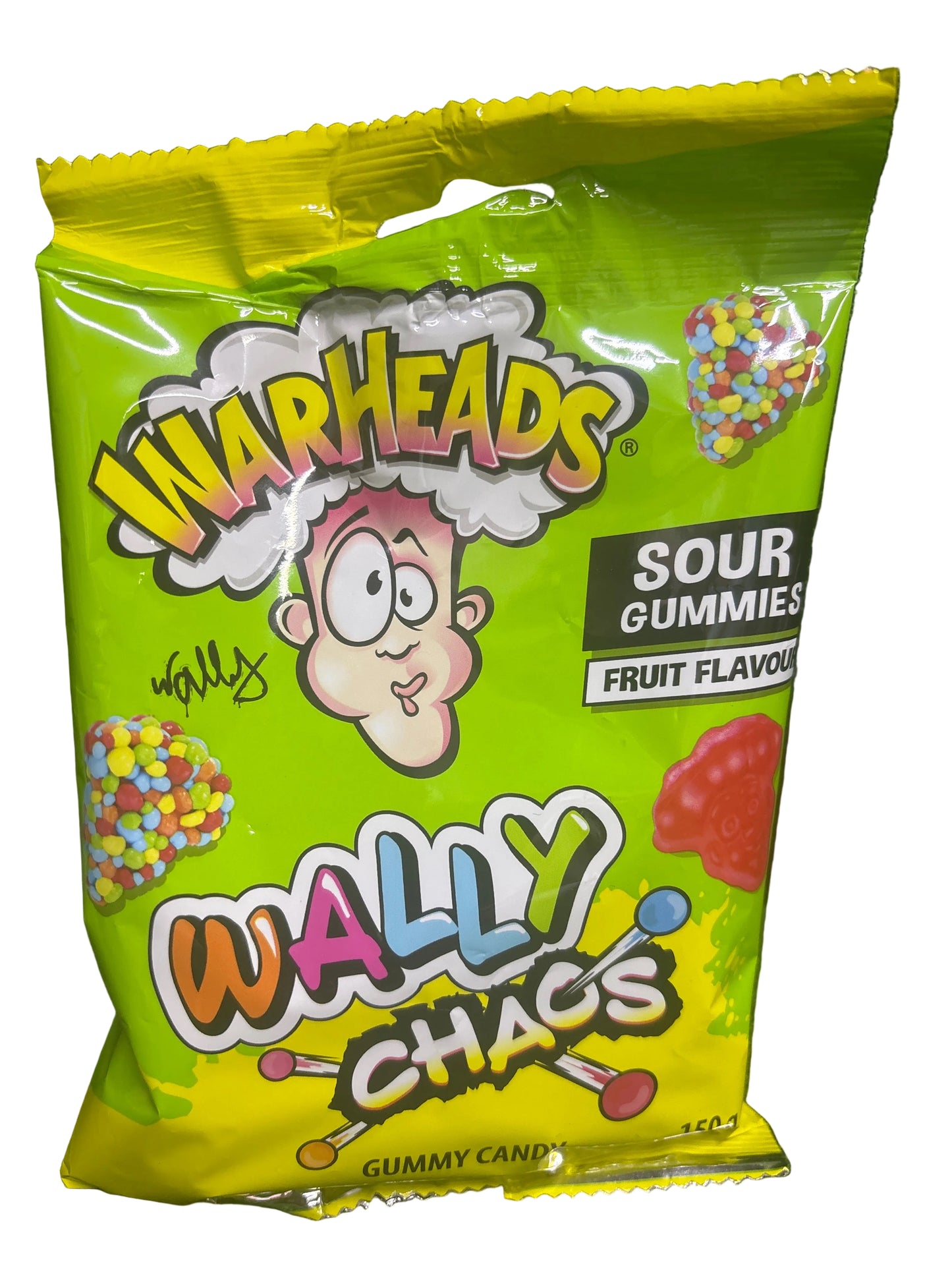 Warheads Sour Gummies Wally Chaos 150g