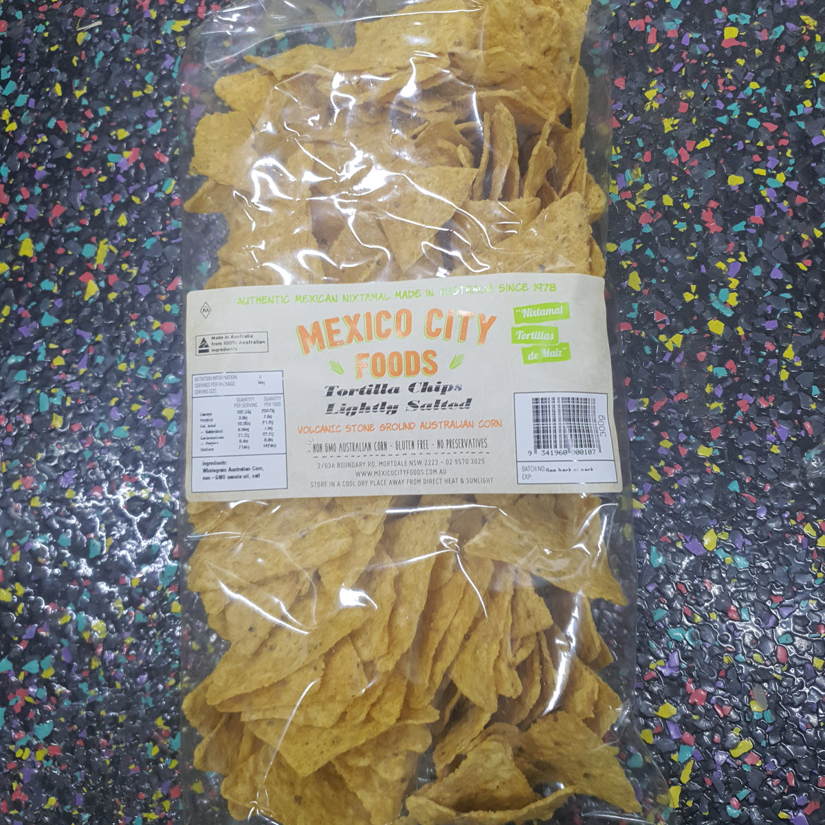 Corn chips lightly salted 300g Tom's Confectionery Warehouse