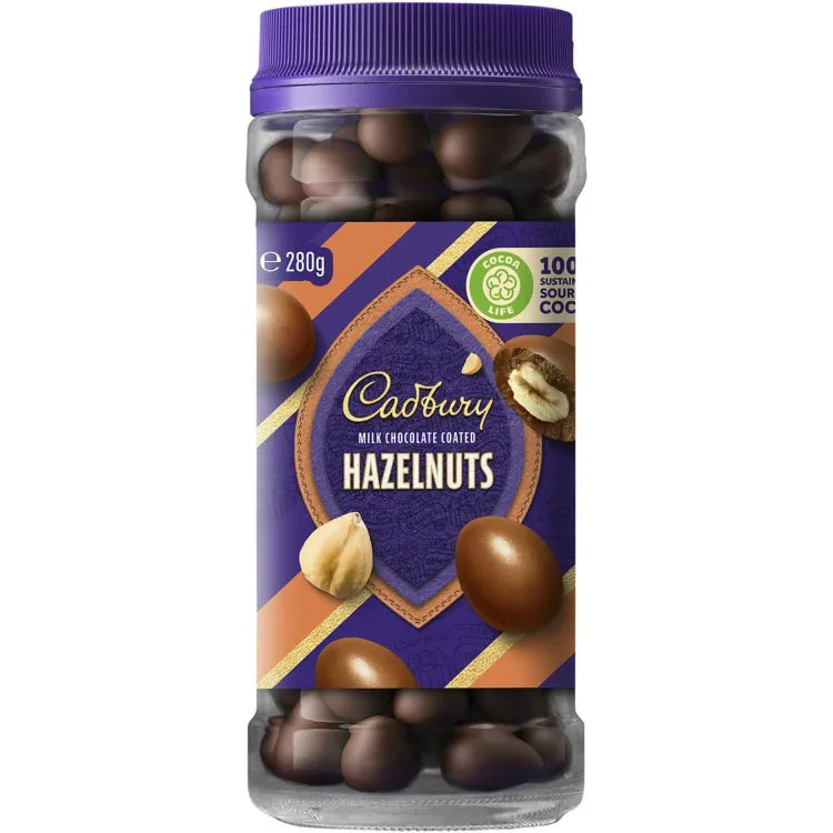CADBURY SCORCHED HAZELNUTS 280G