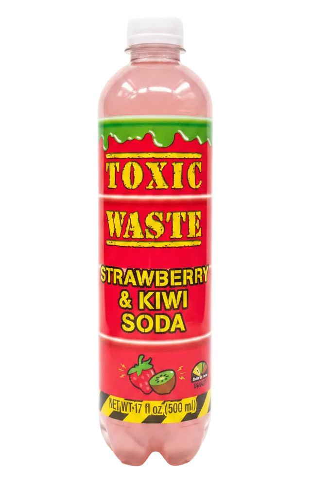 Toxic Waste Soda Strawberry & Kiwi 500ml