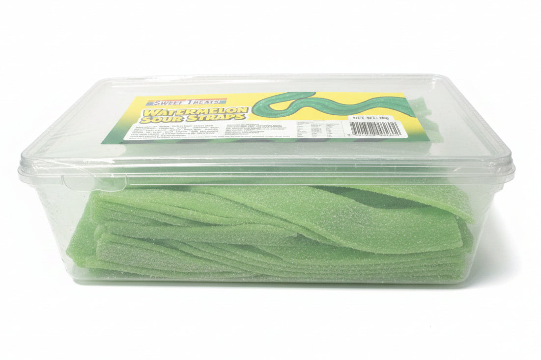 Sweet Treats Watermelon Sour Straps 1kg