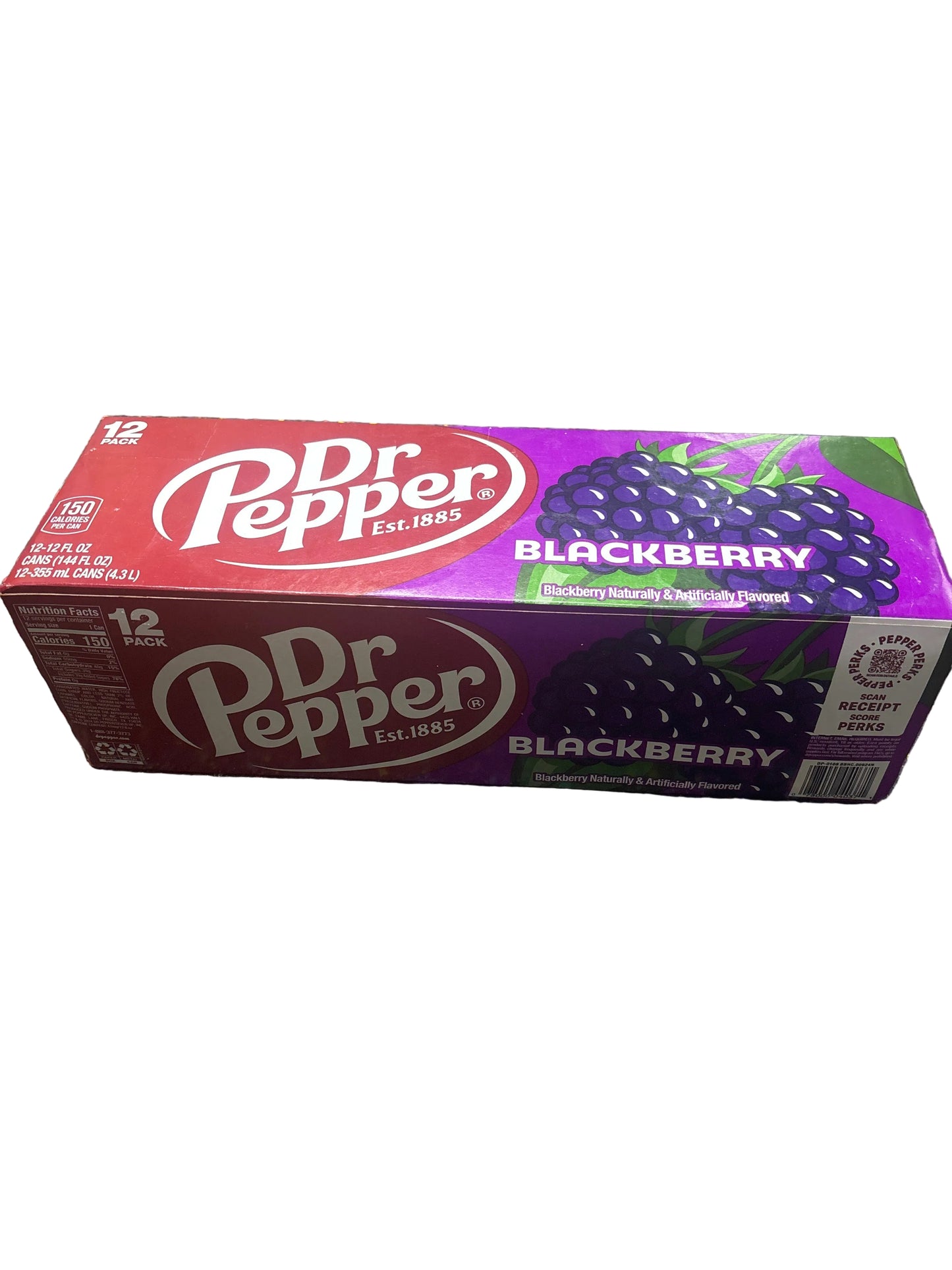 US Dr. Pepper Black Berry 355ml