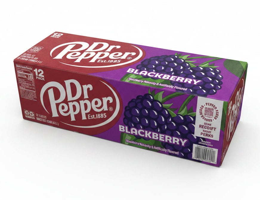 US Dr. Pepper Black Berry 355ml