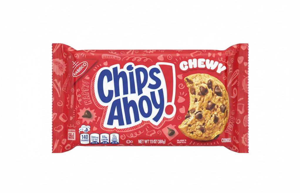 Chips Ahoy chewy cookies 368g - Tom's Confectionery Warehouse