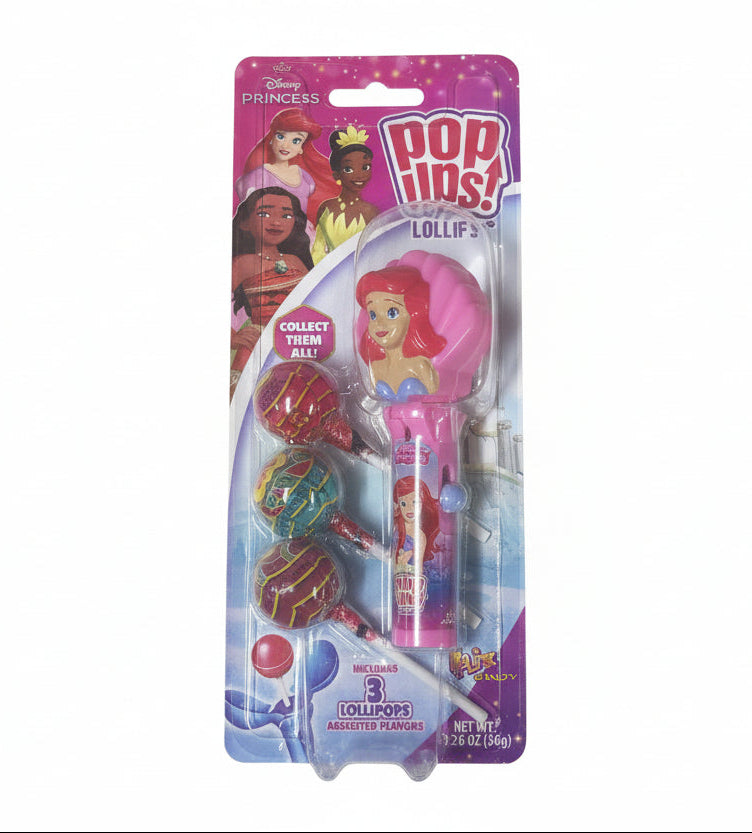 Popups Lollipop Disney Princess 36g