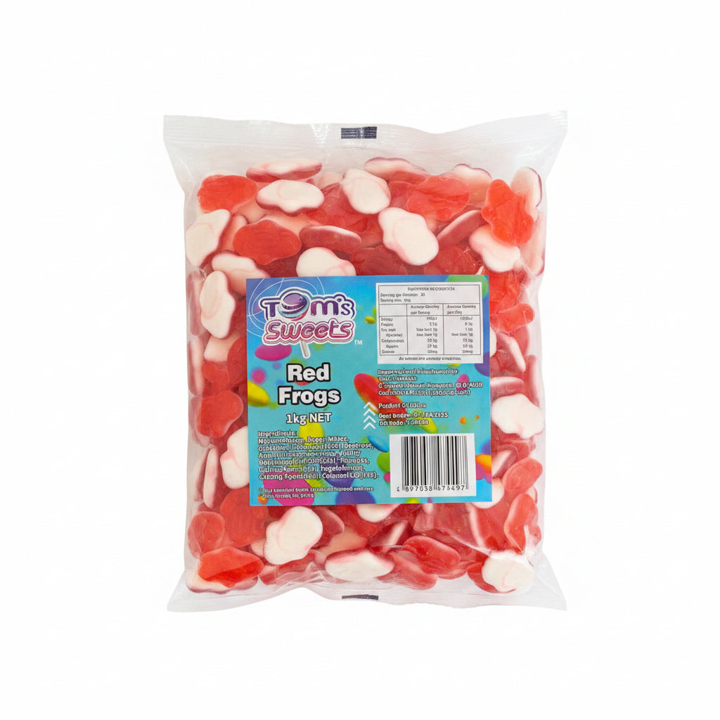 Tom's Sweets Red Frogs 1kg