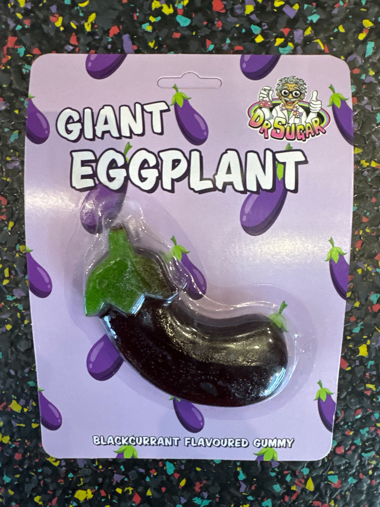 Dr Sugar - Gummy eggplant 90g