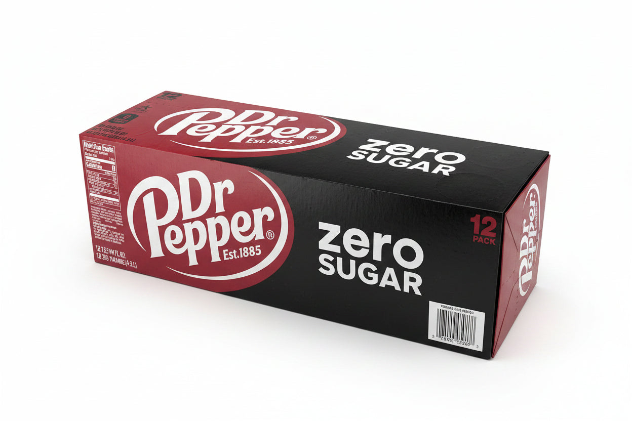 Dr Pepper Zero Sugar 355ml