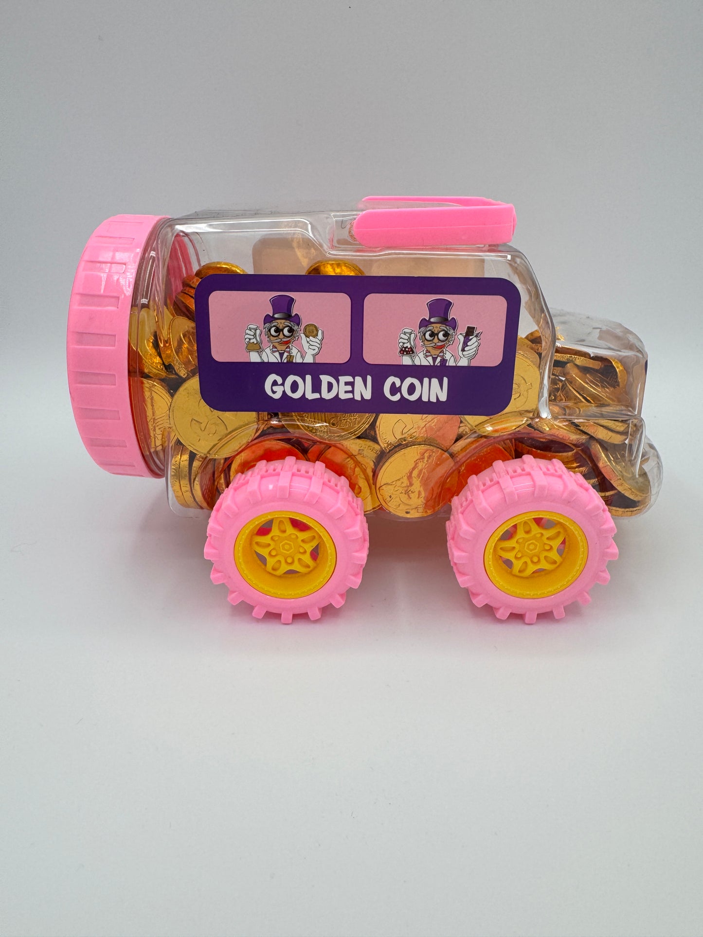600g COIN CHOCOLATE-TRUCK