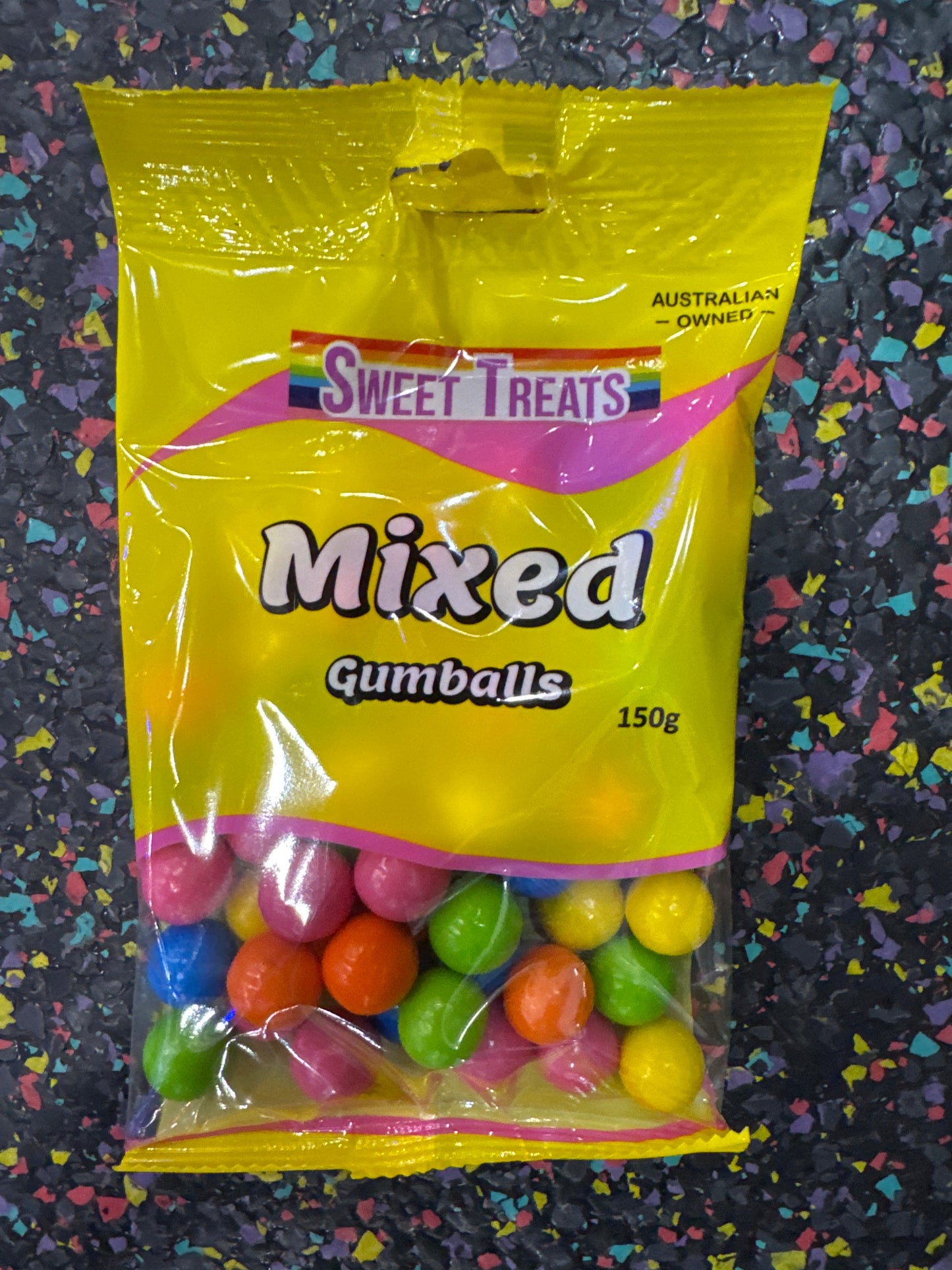 Sweet Treats Mixed gumballs 150g