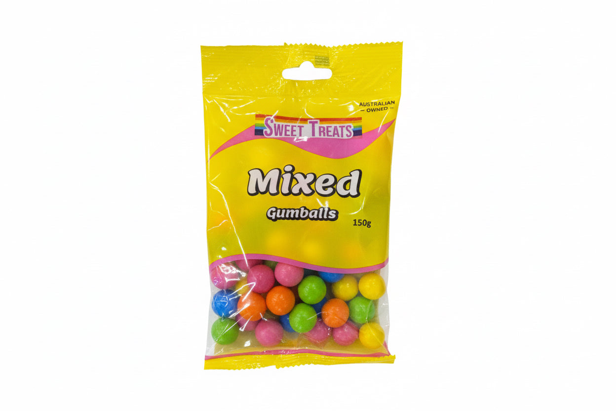 Sweet Treats Mixed gumballs 150g