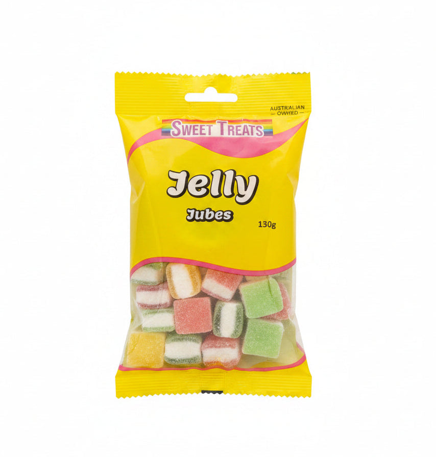 Sweet Treats Jelly Jubes 130g