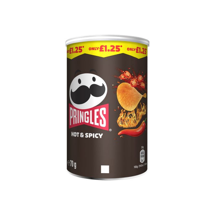 PRINGLES HOT & SPICY PMP 70G