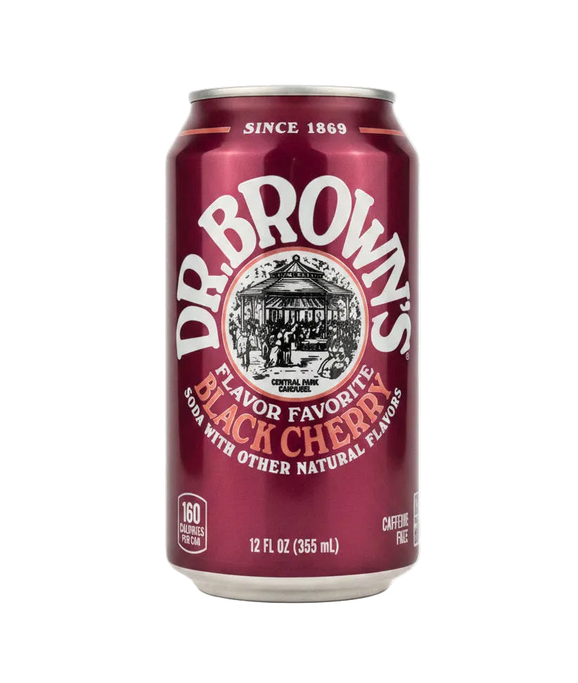 Dr Brown's Black Cherry 355ml