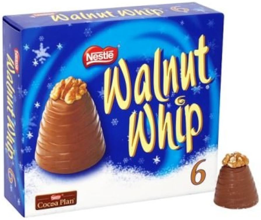 NESTLE WALNUT WHIPS 6PK Tom's Confectionery Warehouse