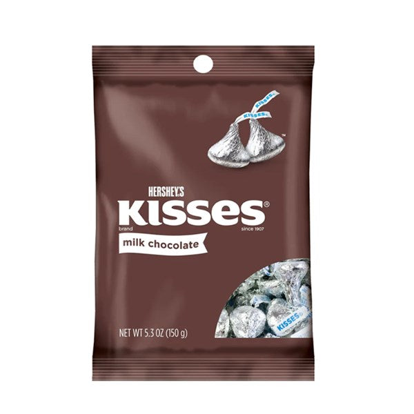 Hershey's Kisses Peg Bag Milk Chocolate 137g