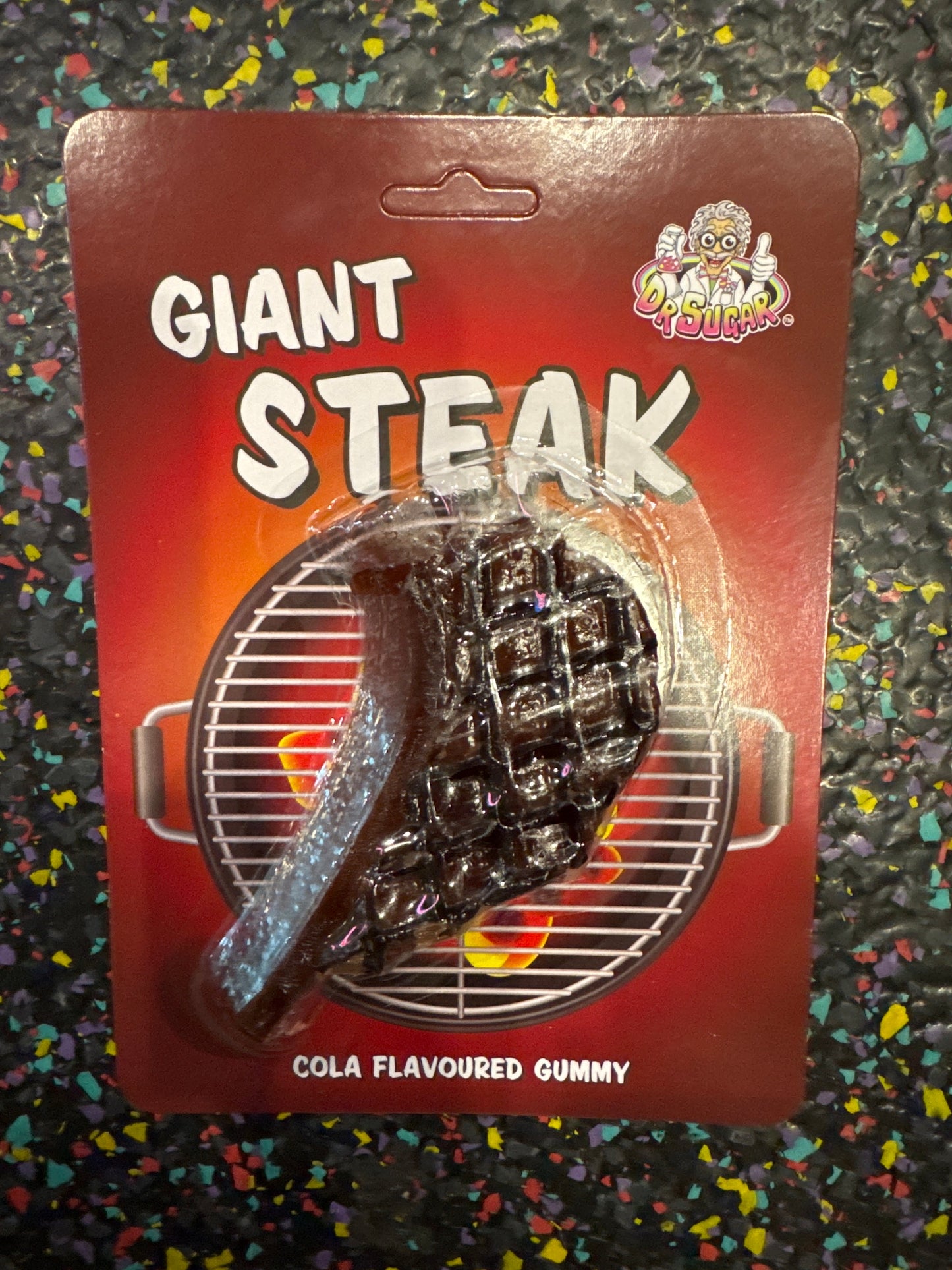 Dr Sugar Giant Gummy beef steak 90g