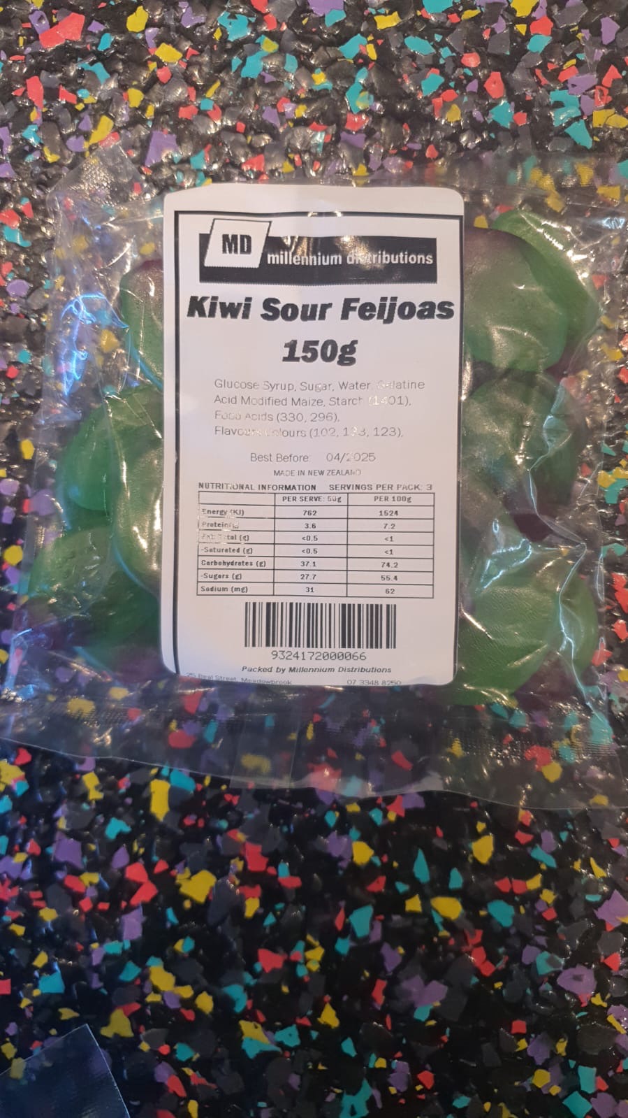 Kiwi Sour Feijoas 150g