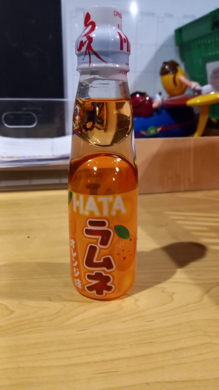 Hata Ramune Orange Drink 200ml
