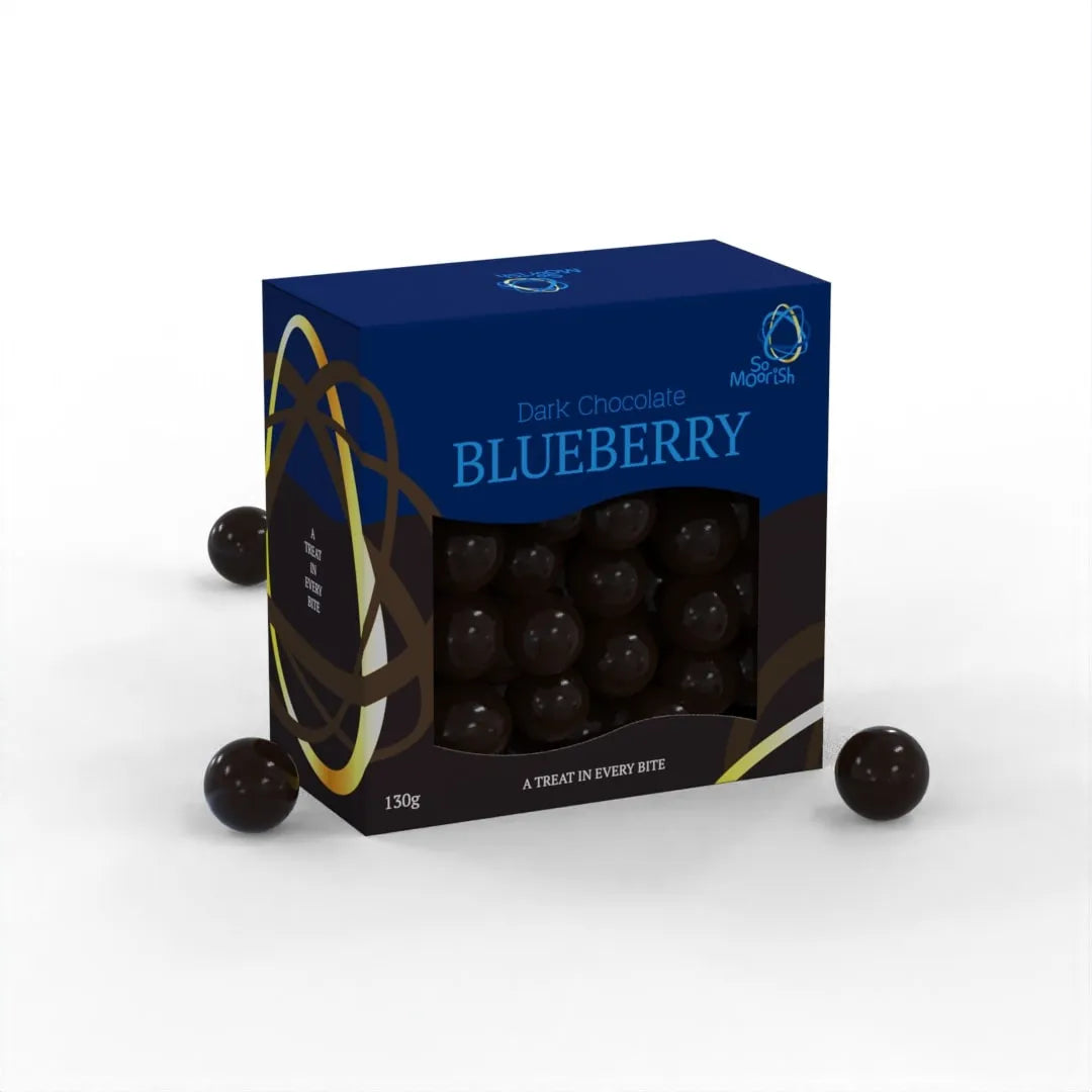 Dark Chocolate Blueberries 130g - Tom's Confectionery Warehouse