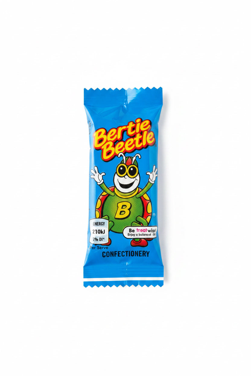 Bertie Beetle Individual - Tom's Confectionery Warehouse