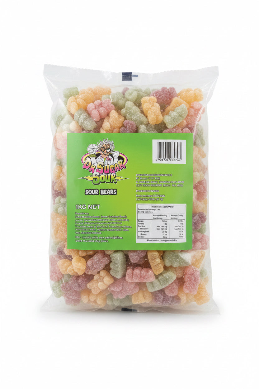 Dr Sugar Sour Bears 1kg