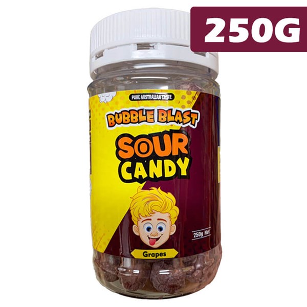 Bubble Blast Sour Grape 250g