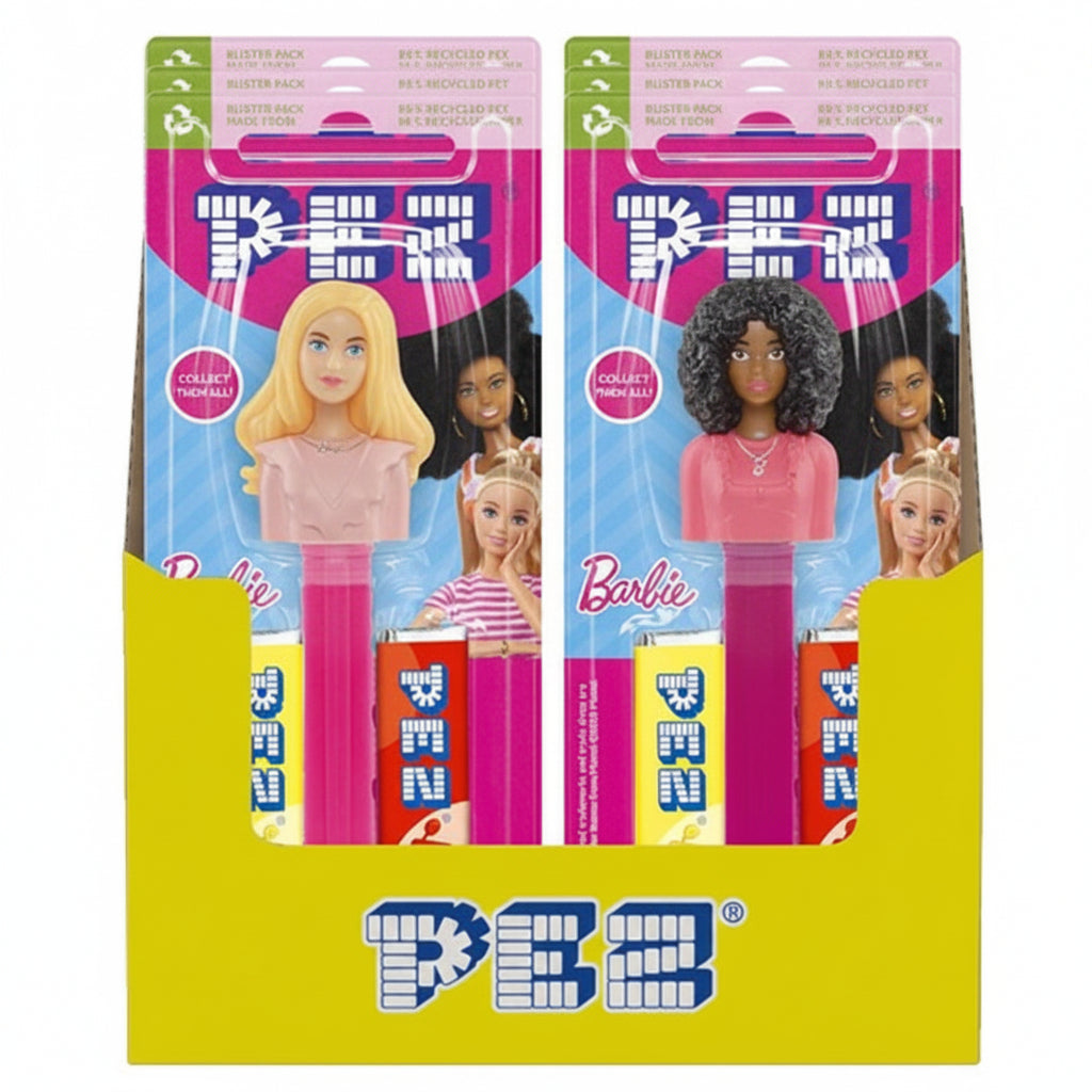 Pez Candy Dispensers - Barbie 17g - Tom's Confectionery Warehouse