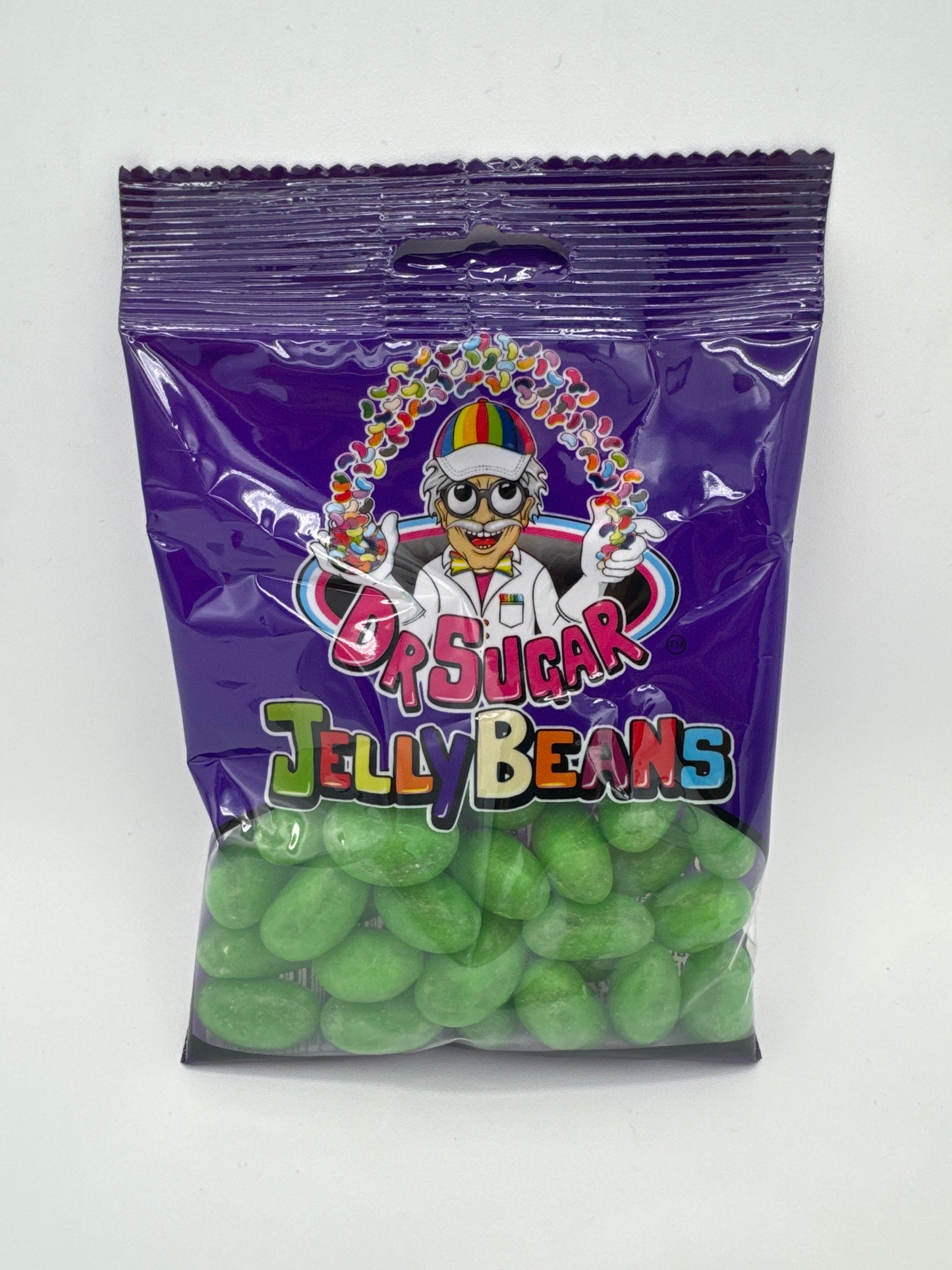 Dr Sugar - Big Jelly Bean Apple 100g - Tom's Confectionery Warehouse