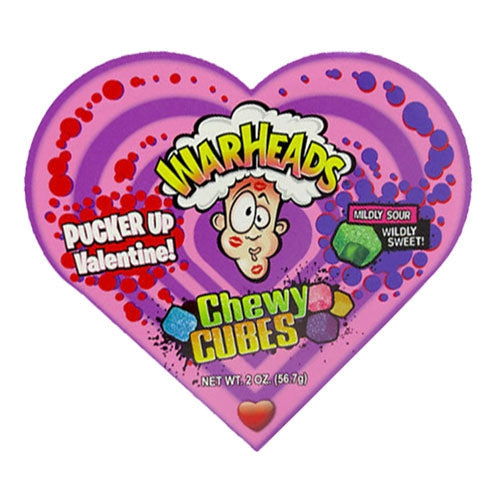 Warhead Valentine Cube Box 56.7g