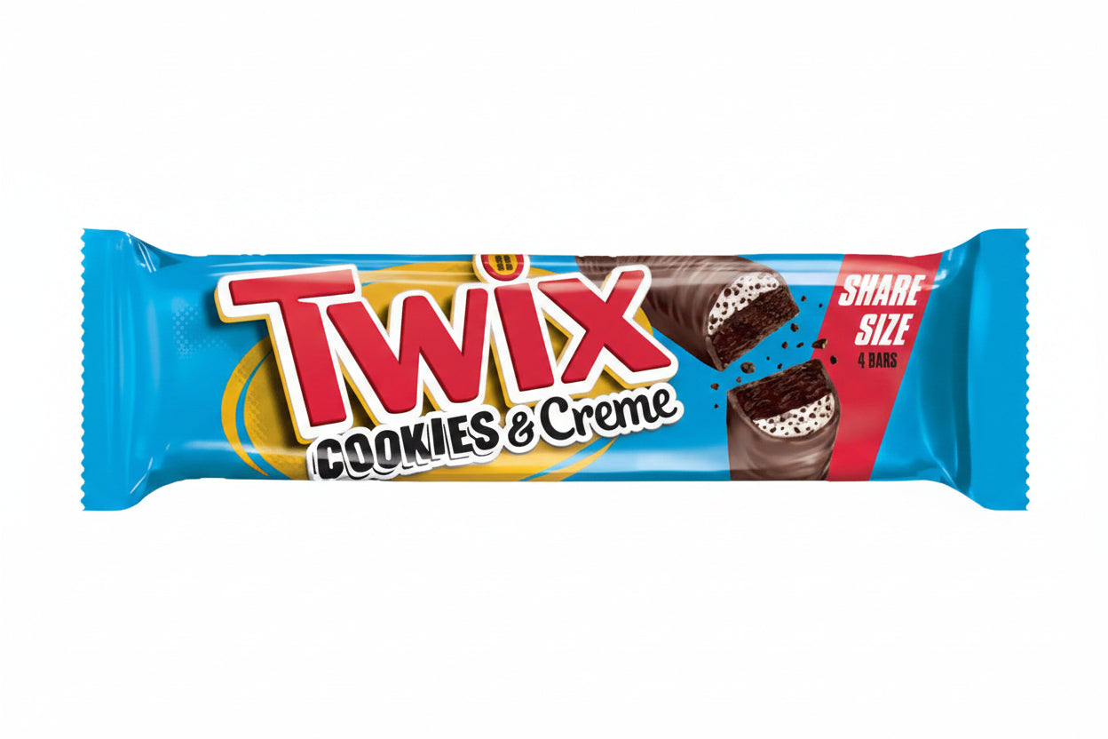 Twix Cookie Cream 77.1g - Tom's Confectionery Warehouse