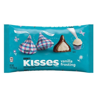 Hershey Kisses Vanilla 255g – Tom's Confectionery Warehouse