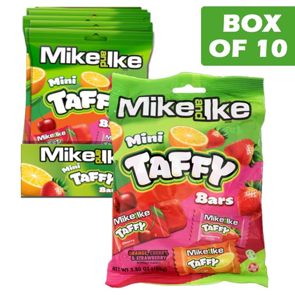 Mike Ike Minis Taffy Bario 108g