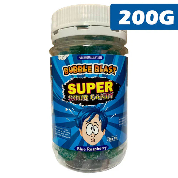 Bubble Blas Sour BlueRaspberry 200g