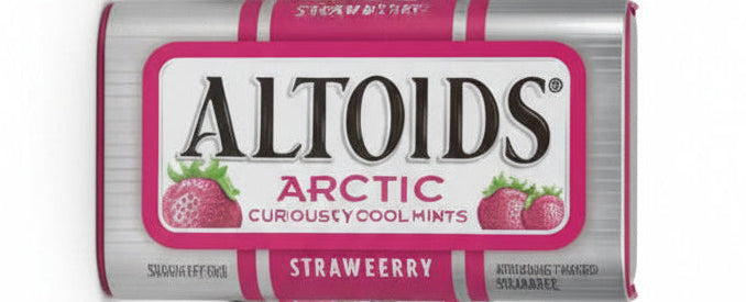 US Altoids ARTC Strawberry TIN 34g
