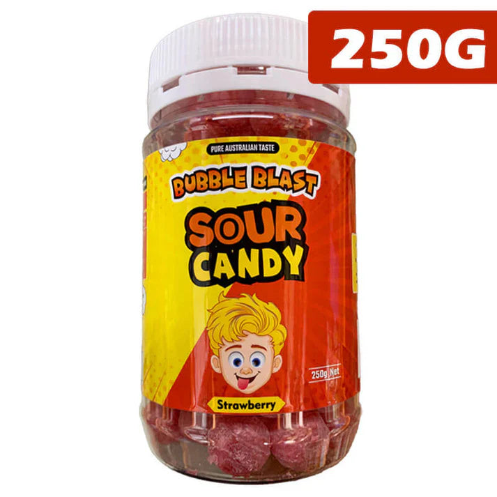 Bubble Blast Sour Strawberry 250g