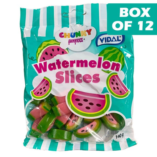 Vidal Watermelon Slices 140g