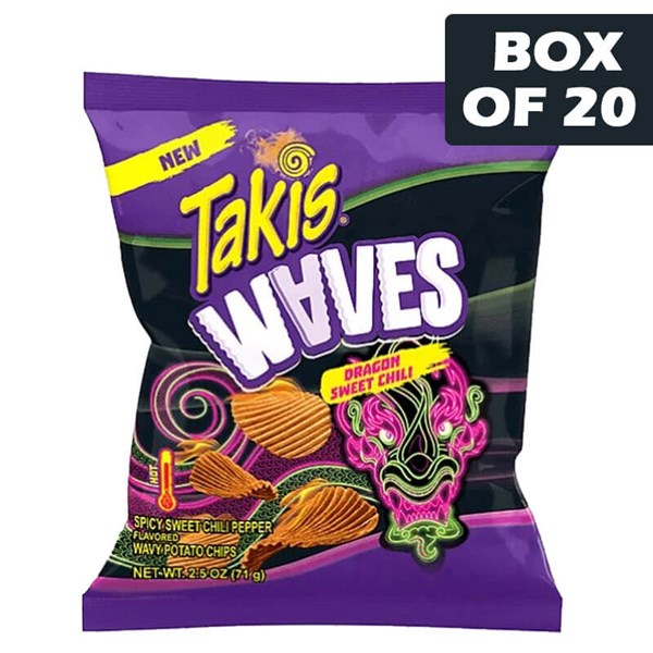Takis Waves Dragon Swee Chilli 71g