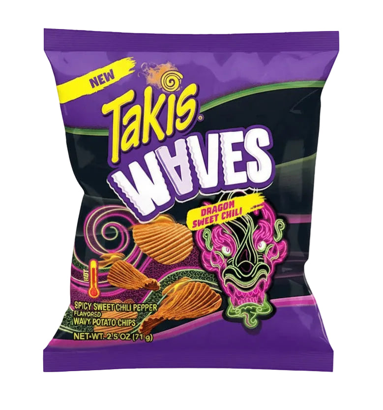 Takis Waves Dragon Swee Chilli 71g