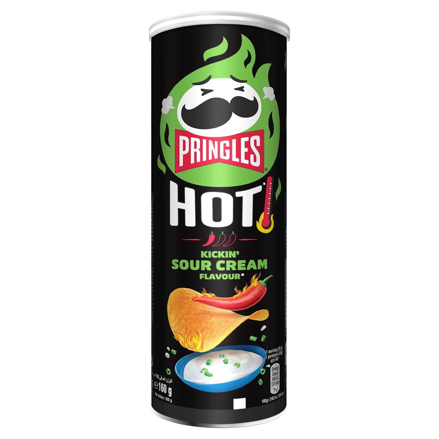 Pringles Kickin Sour Cream 160g
