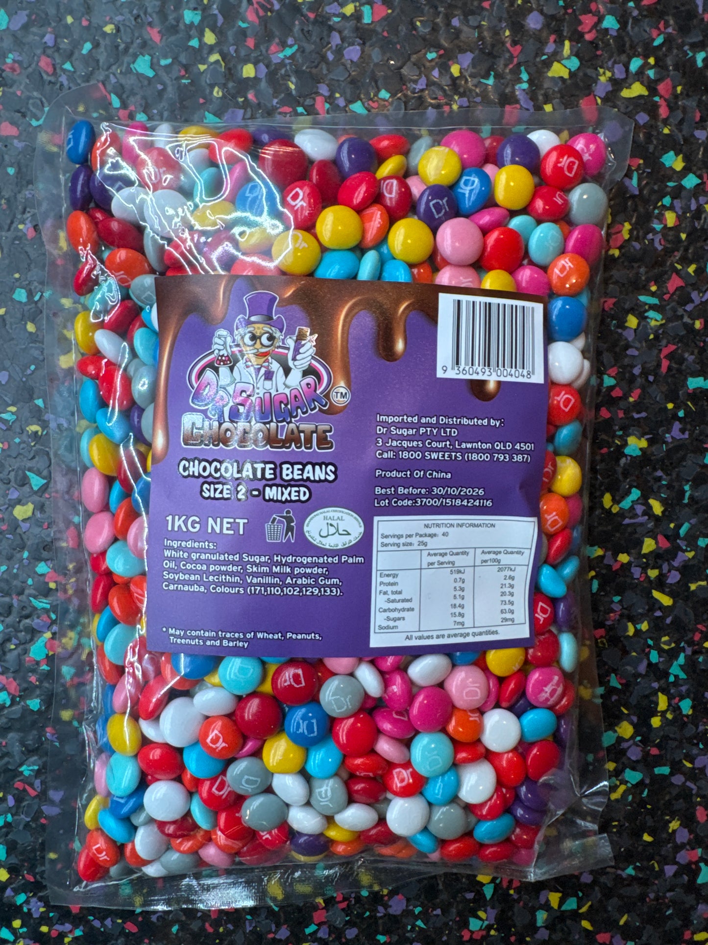Dr Sugar Mix Chocolate Bean 1kg
