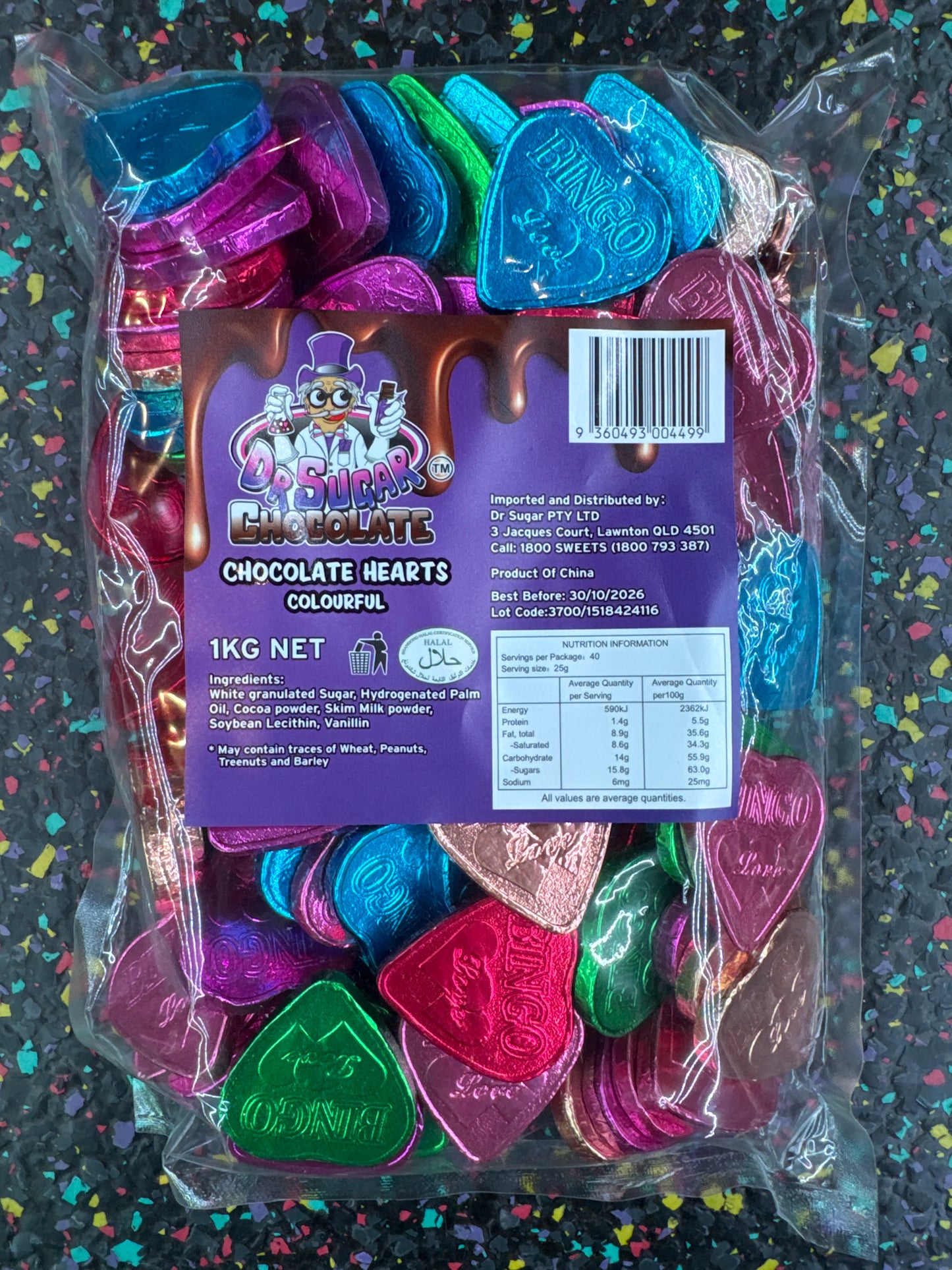 Dr Sugar - Mix Chocolate Heart 1kg