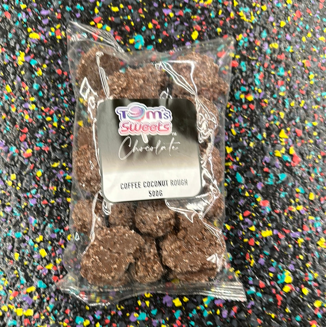 Tom’s Sweets Coffee chocolate, coconut, rough 500g